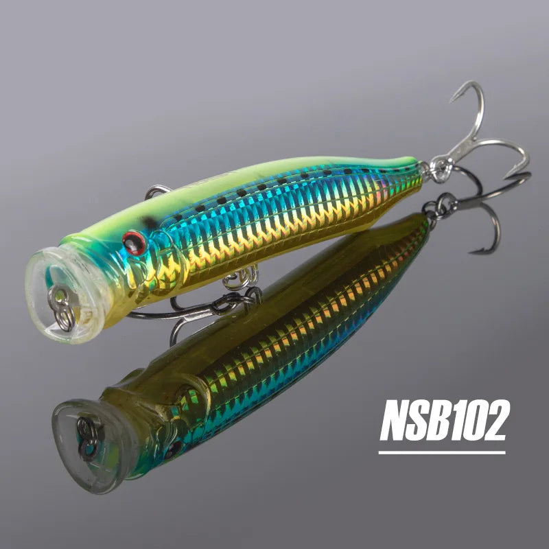 Noeby Fishing Lure Feed Topwater Popper 150mm 55g Big Spalsh Wobbler Popper Artificial Hard Bait for Sea GT Tuna Fishing Lure