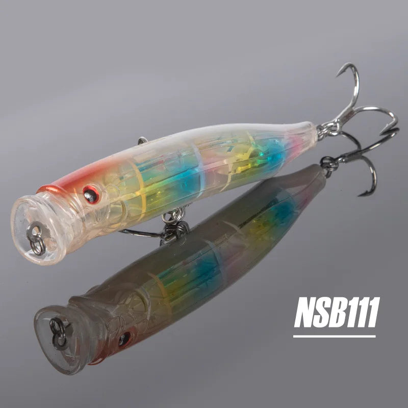 Noeby Fishing Lure Feed Topwater Popper 150mm 55g Big Spalsh Wobbler Popper Artificial Hard Bait for Sea GT Tuna Fishing Lure