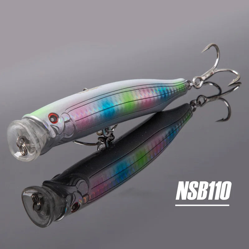 Noeby Fishing Lure Feed Topwater Popper 150mm 55g Big Spalsh Wobbler Popper Artificial Hard Bait for Sea GT Tuna Fishing Lure