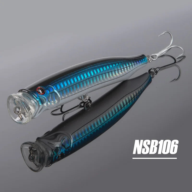 Noeby Fishing Lure Feed Topwater Popper 150mm 55g Big Spalsh Wobbler Popper Artificial Hard Bait for Sea GT Tuna Fishing Lure