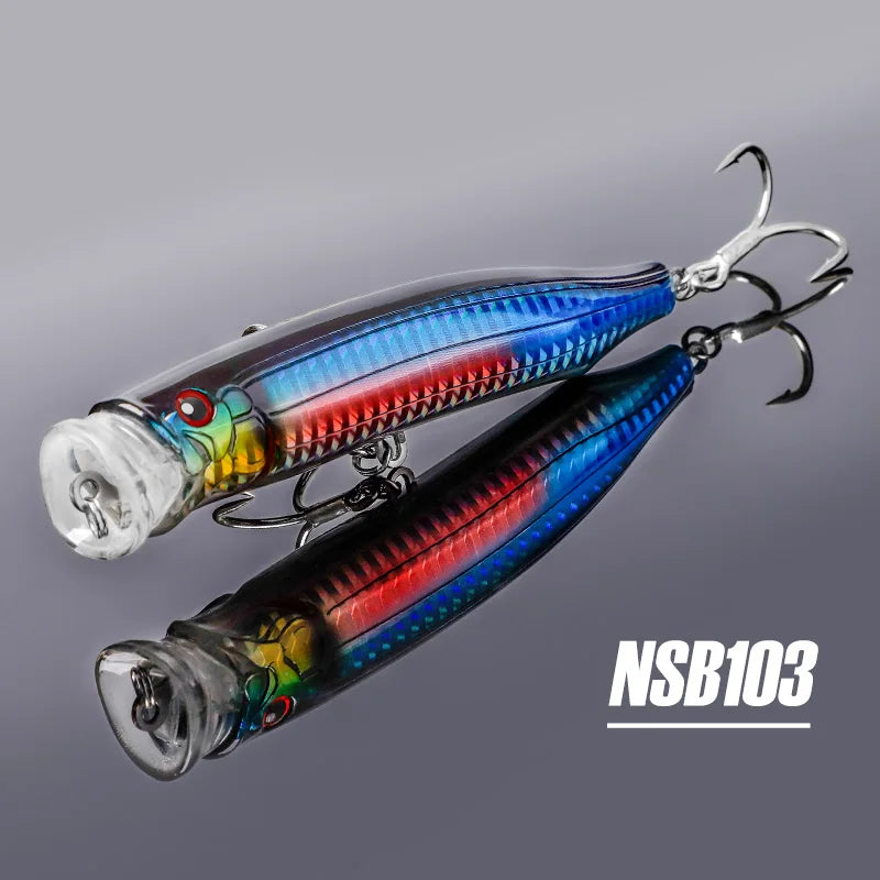 Noeby Fishing Lure Feed Topwater Popper 150mm 55g Big Spalsh Wobbler Popper Artificial Hard Bait for Sea GT Tuna Fishing Lure