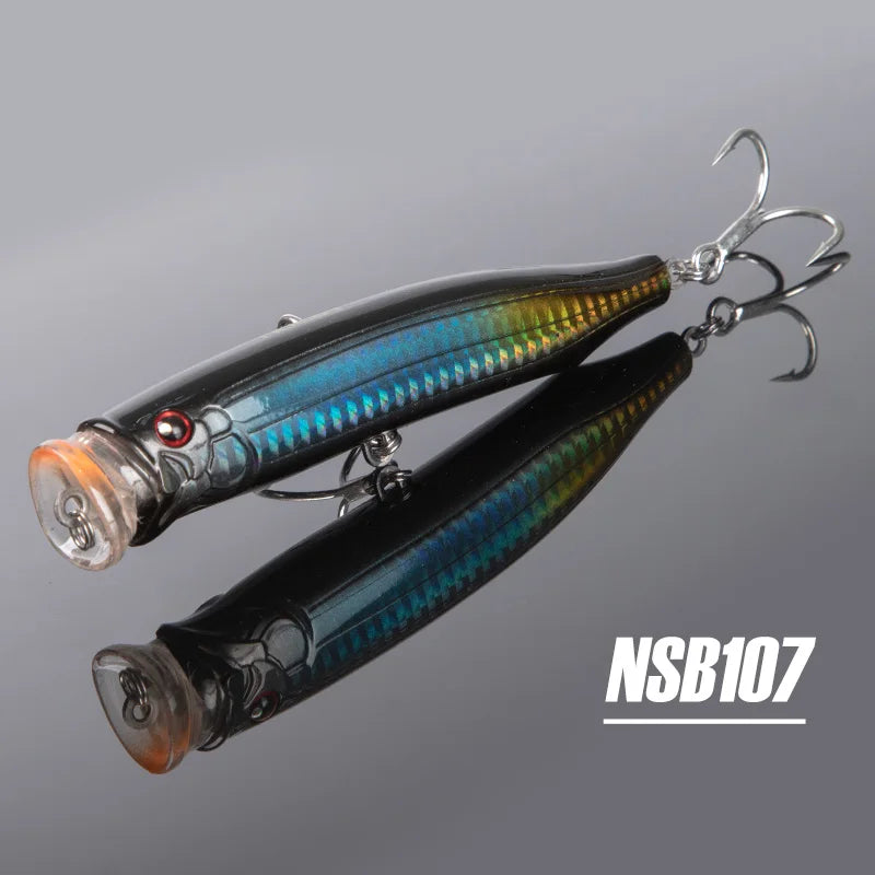 Noeby Fishing Lure Feed Topwater Popper 150mm 55g Big Spalsh Wobbler Popper Artificial Hard Bait for Sea GT Tuna Fishing Lure