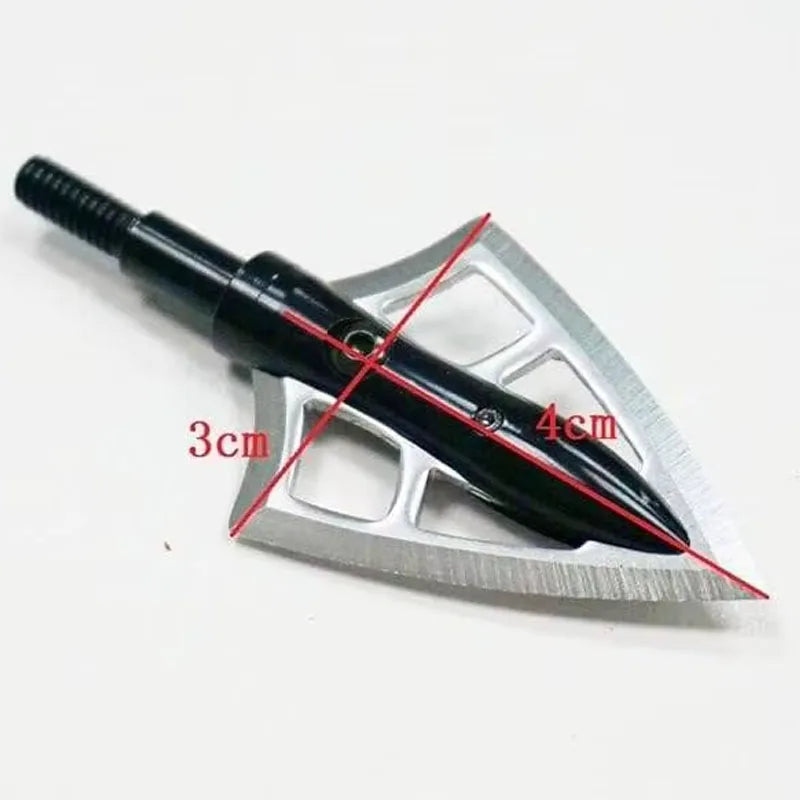 Arrowhead 125grain Archery Hunting Arrow Tips Black 7075+ Stainless Steel TT0001 China for Outdoor Bow Arrows