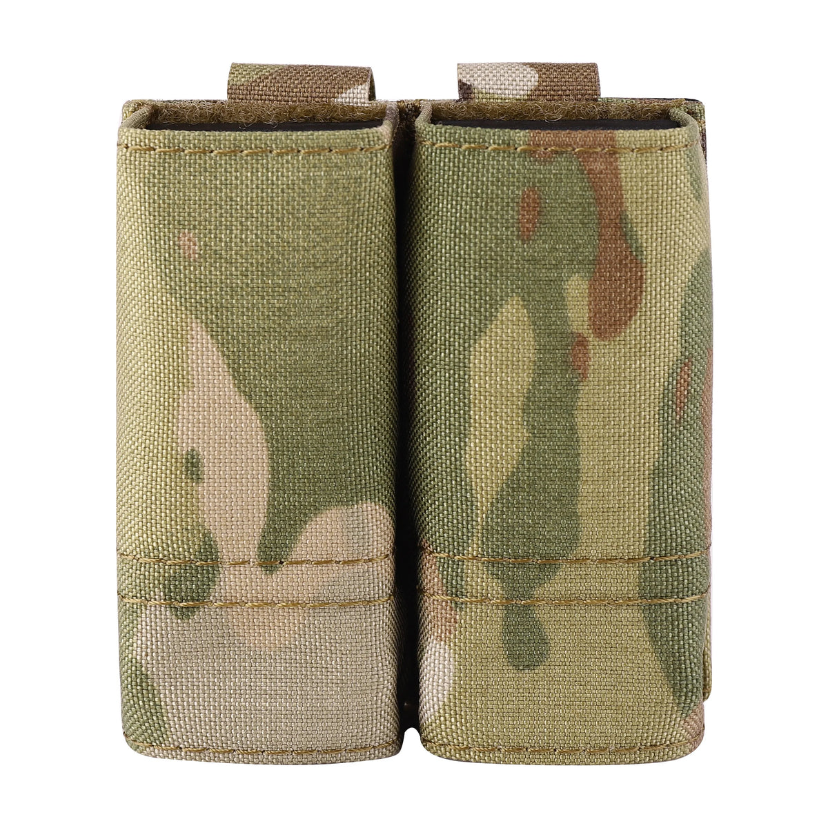 KRYDEX 9mm Pistol Double Mag Pouch Tactical Nylon Molle Magazine Pouches Holster Quick Release Insert Hunting Gun Accessories
