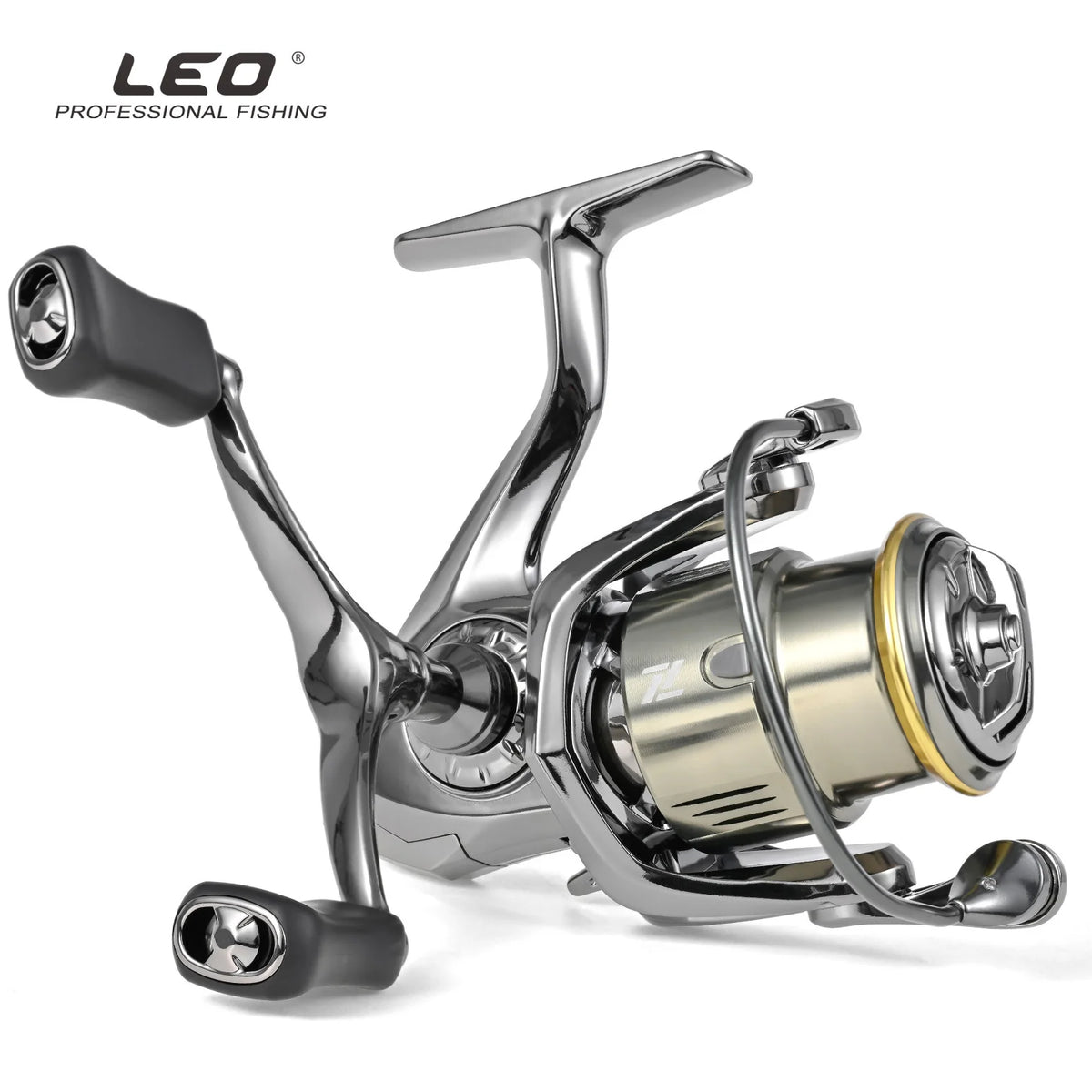 NEW Spinning Fishing Reel 1500S-3500S Full Metal Body Shallow Spool Reel Long-distant Throwing Doulbe Handles Sea Fishing Reel