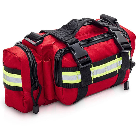 SAFETYMED First Responder Paramedic First Aid Fanny Trauma Emergency Red Bag Only