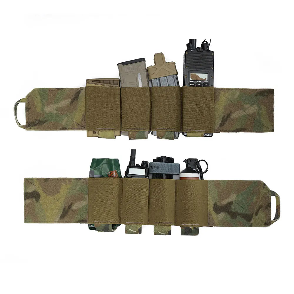 Emersongear Hunting Vest Elastic Cummerbund Set Plate Carrier Removal Magazine Pouch Belly Belts Mag Bag Waist Strap Hunting