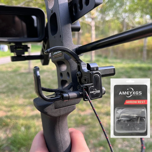 Compound Bow Drop Away Arrow Rest Micro Tunable Arrow Rest Launcher Durable Aluminium Alloy Right Hand Archery Outdoor Shooting Hunting Tool