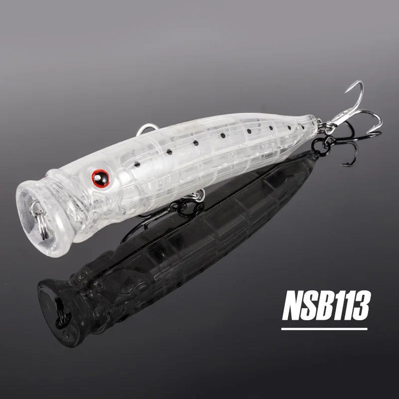 Noeby Fishing Lure Feed Topwater Popper 150mm 55g Big Spalsh Wobbler Popper Artificial Hard Bait for Sea GT Tuna Fishing Lure