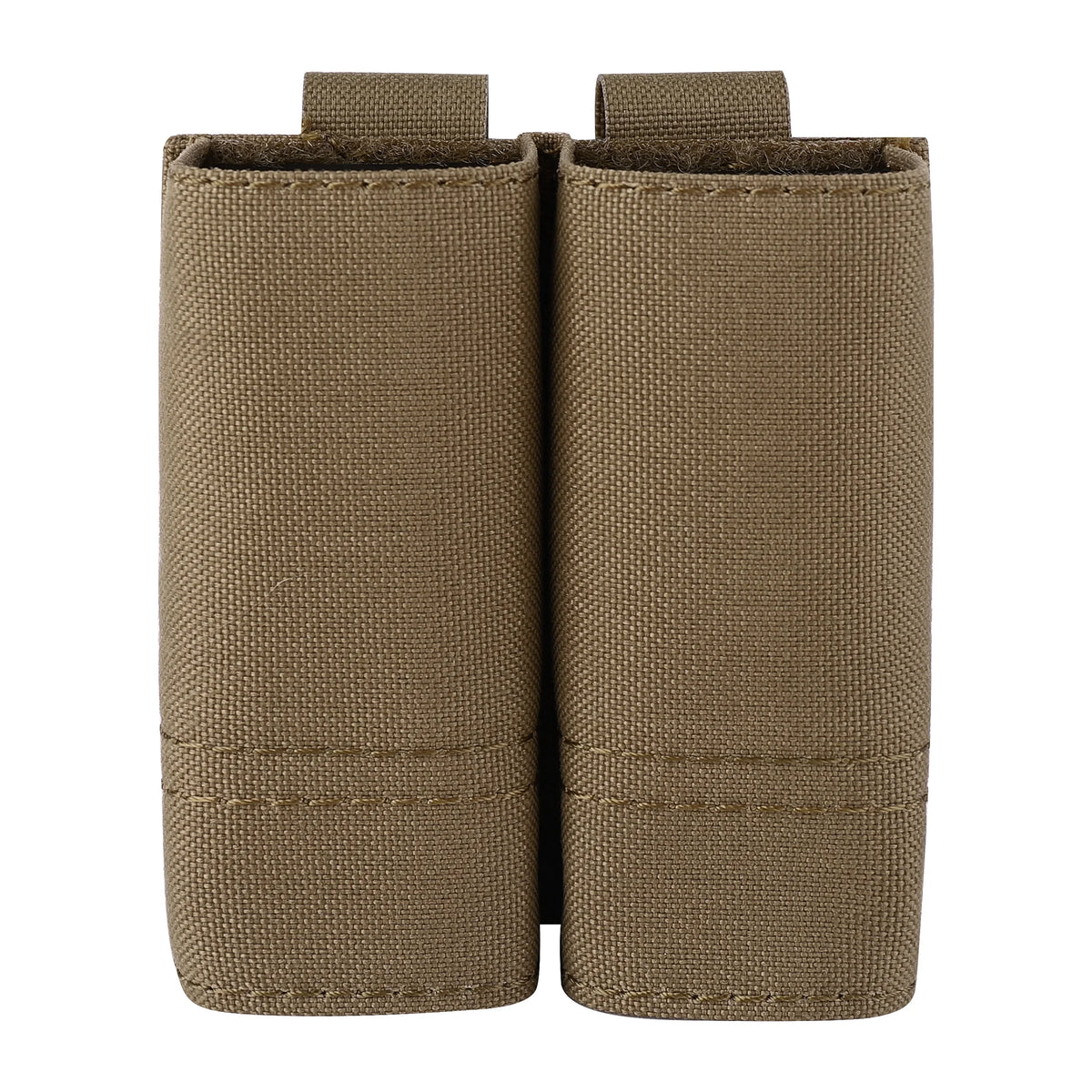 KRYDEX 9mm Pistol Double Mag Pouch Tactical Nylon Molle Magazine Pouches Holster Quick Release Insert Hunting Gun Accessories