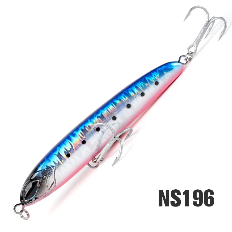 NOEBY NBL9745 Sinking Stickbait Lure 115mm 64g 130mm 81g Heavy Duty Pencil Lure Long Cast Saltwater Tuna GT Fishing